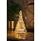 Sirius LED glass tree Lucy 10 LED battery operated 16,5cm clear