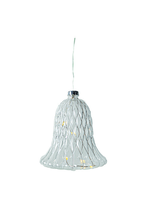 Sirius Cloche lumineuse Luna Bell 5 LED 10cm à piles claire - Thumbnail 2