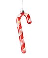 Sirius Albero Ornamento Hannah Candy Cane Candy Cane 5 LED 14cm a batteria rosso/bianco - Thumbnail 1