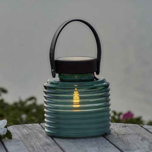 Sirius Solarlaterne Aston 1 LED warmweiß außen 16 cm grün