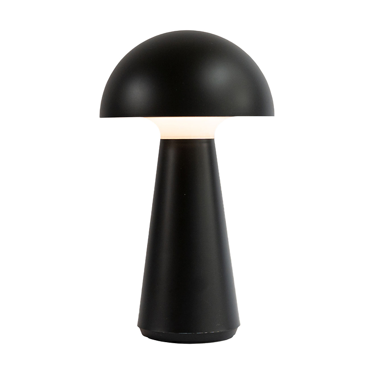 Sirius Akku LED Tischleuchte Sam außen 28 cm schwarz - Thumbnail 2