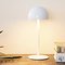 Sirius lampada da tavolo a LED ricaricabile Tim 30 cm nichel nero