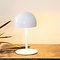 Sirius lampada da tavolo LED ricaricabile Tim 22 cm bianco