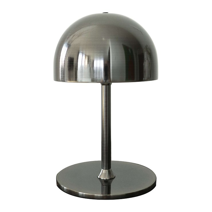 Sirius Akku Lampe de table LED Tim 22 cm Nickel noir - Thumbnail 3
