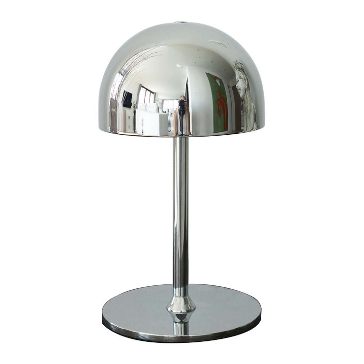Sirius Lampe de table LED rechargeable Tim 22 cm Chrome - Thumbnail 2