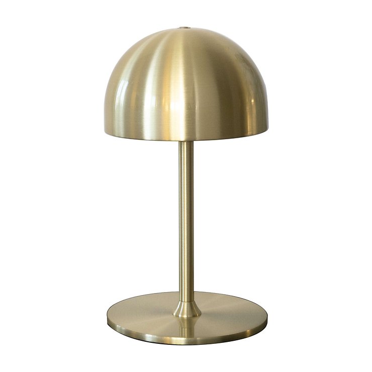 Lámpara de mesa LED recargable Sirius Tim 22 cm latón - Thumbnail 3