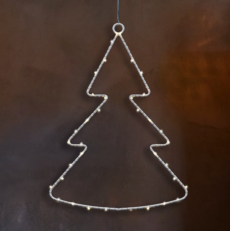 Sirius LED Arbre lumineux Liva Tree small 30cm à piles blanc - Thumbnail 1