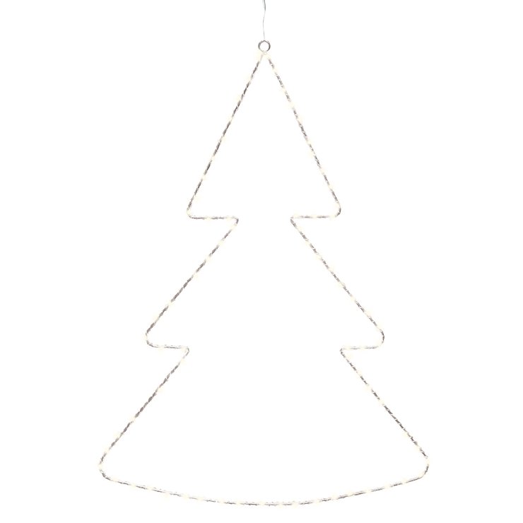 Sirius LED Light Tree Liva Albero grande 80 LED 70cm Metallo bianco - Thumbnail 2