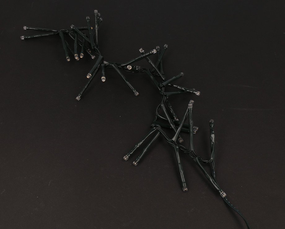 Sirius light chain David Cluster 40 LED warm white outside 50cm green - Thumbnail 7