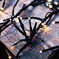 Sirius light chain David Cluster 120 LED warm white outside 1,5m green - Thumbnail 4
