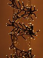 Sirius Lichterkette David Cluster 1500 LED warmweiß 15m grün außen - Thumbnail 1