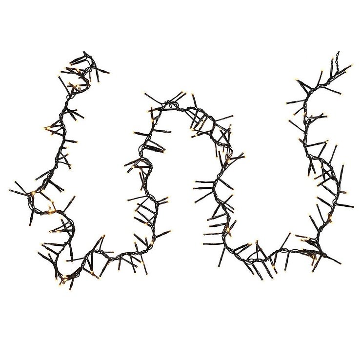 Sirius Top-Line System Lichterkette Cluster Erweiterung 300 LED warmweiß außen 4,5 m schwarz - Thumbnail 3