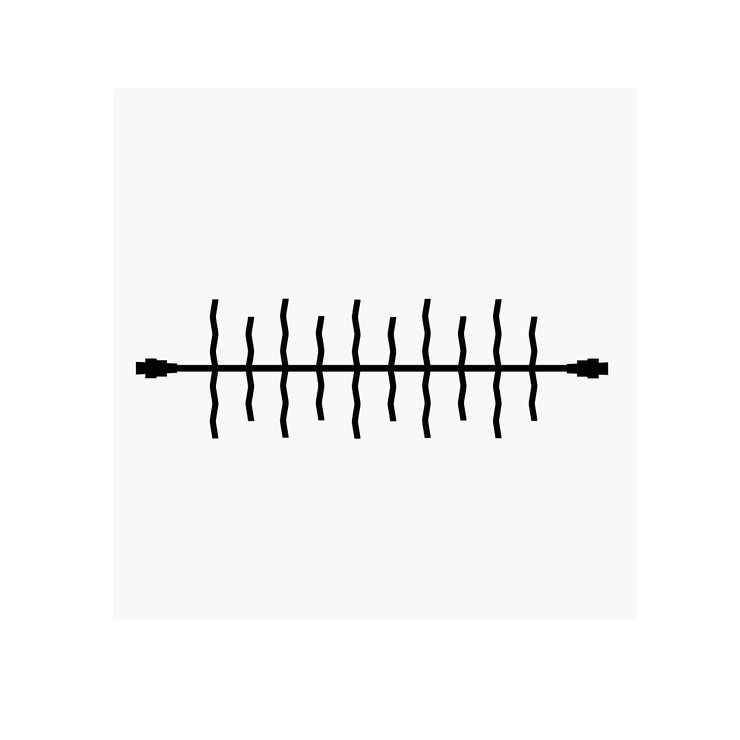 Sirius Top-Line System Lichterkette Cluster Erweiterung 300 LED warmweiß außen 4,5 m schwarz - Thumbnail 4