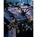 Sirius Top-Line System Lichterkette Cluster Erweiterung 300 LED warmweiß außen 4,5 m schwarz