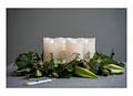 Sirius LED Candele Sara Advent Set di 4 candele d'Avvento in oro bianco - Thumbnail 3