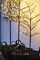 Sirius LED Tree Noah 80 LED blanc chaud extérieur 110 cm marron - Thumbnail 4