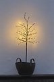 Sirius LED Baum Noah 160 LED warmweiß außen 150 cm braun