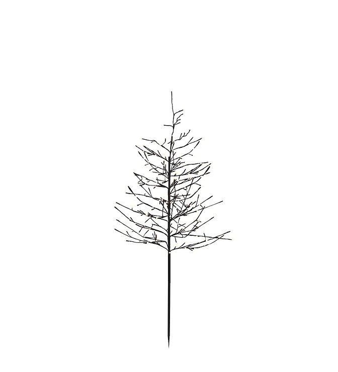 Sirius LED Baum Noah 280 LED warmweiß 180cm schwarz - Thumbnail 1
