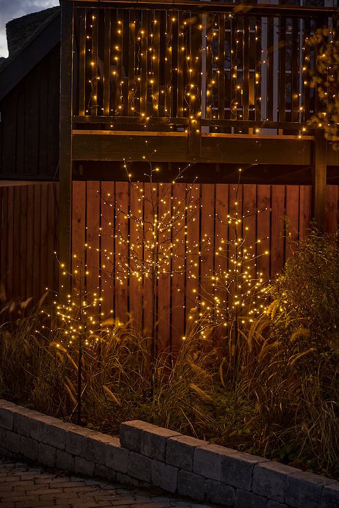 Sirius LED tree Noah 480 LED warm white 220cm black outdoor - Thumbnail 3