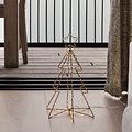 Sirius Leuchtbaum Esther Tree 165 LED warmweiß 45 cm gold - Thumbnail 1