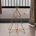 Sirius LED Baum Esther 225 LED warmweiß außen 60 cm gold