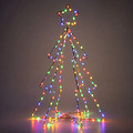 Albero LED Sirius Esther – 225 LED bianco caldo, 60 cm, per esterni, dorato - Thumbnail 5