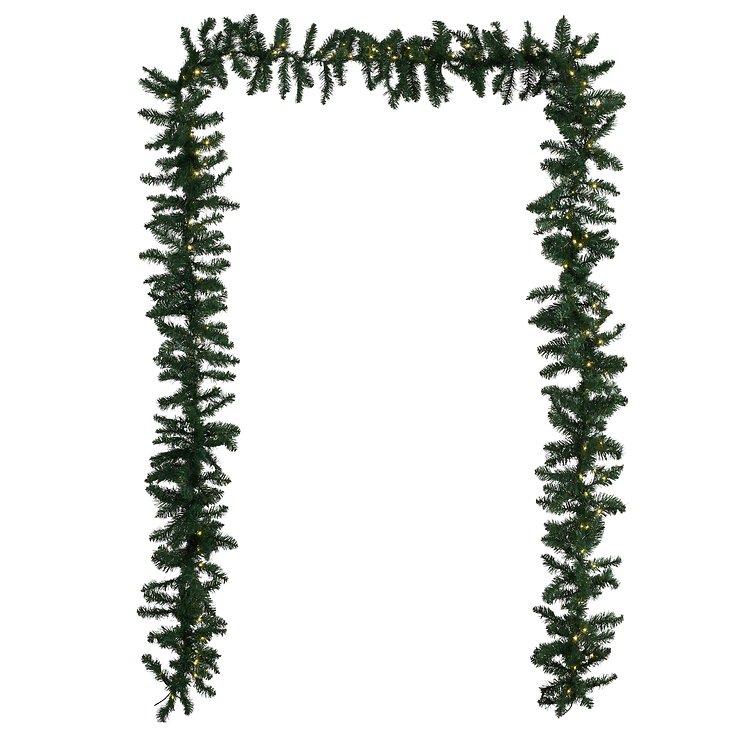 Ghirlanda di abete Sirius LED Anton Garland 150 LED bianco caldo 4,8 m - Thumbnail 2