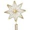 Sirius albero di Natale topper Chloe 10 LED bianco caldo a batteria argento