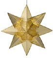 Sirius LED Light Star Lene Metal Star piccolo 33 cm a batteria d'oro - Thumbnail 2