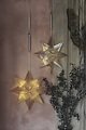 Sirius LED Light Star Lene Metal Star petit modèle de 33 cm fonctionnant à piles argent - Thumbnail 3