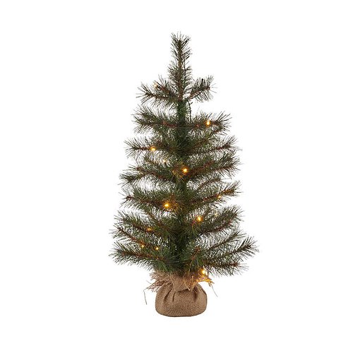 Jodła LED Sirius Alvin Tree 20 LED 60cm zasilana bateryjnie na zewnątrz