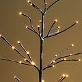 Sirius LED-Baum Isaac Tree beschneit 110 LED warmweiß außen 120 cm braun - Thumbnail 2