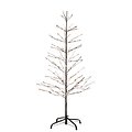 Sirius LED Baum Isaac Tree 228 LED warmweiß außen 160 cm braun beschneit - Thumbnail 3