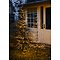 Sirius LED albero Isaac Albero innevato 110 LED bianco caldo 120cm marrone