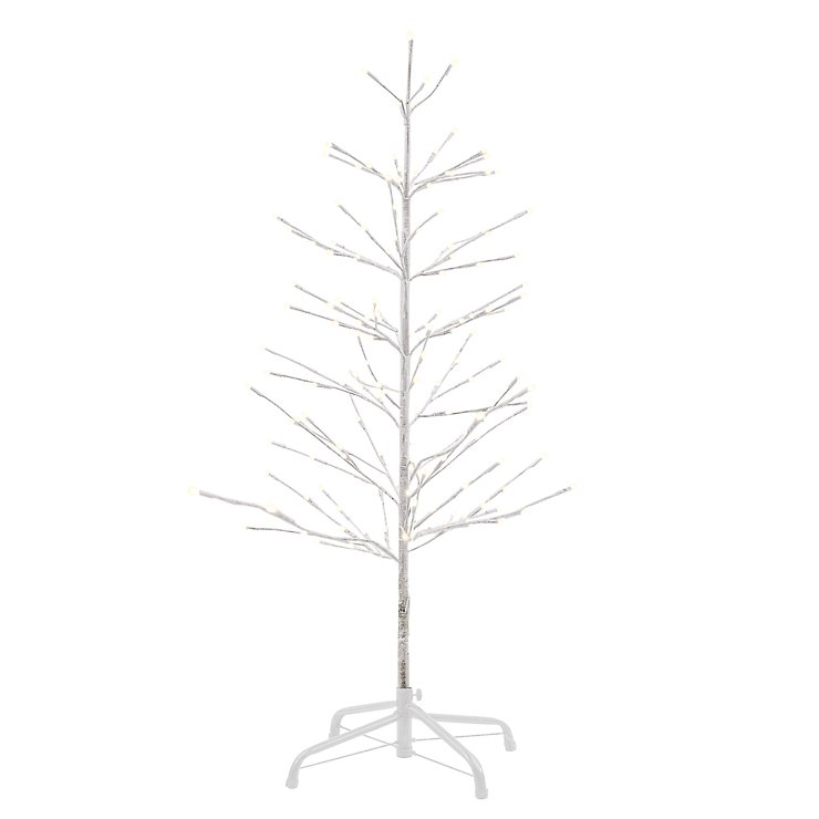 Sirius LED drzewo Isaac 110 LED ciepły biały 120cm biały na zewnątrz - Thumbnail 3