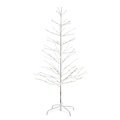 Albero Sirius LED Albero Isaac 228 LED bianco caldo 160cm bianco esterno - Thumbnail 3