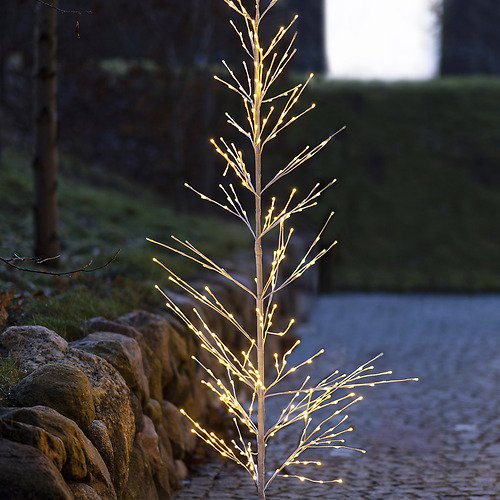 Sirius LED Baum Isaac Tree 348 LED warmweiß 210cm weiß außen