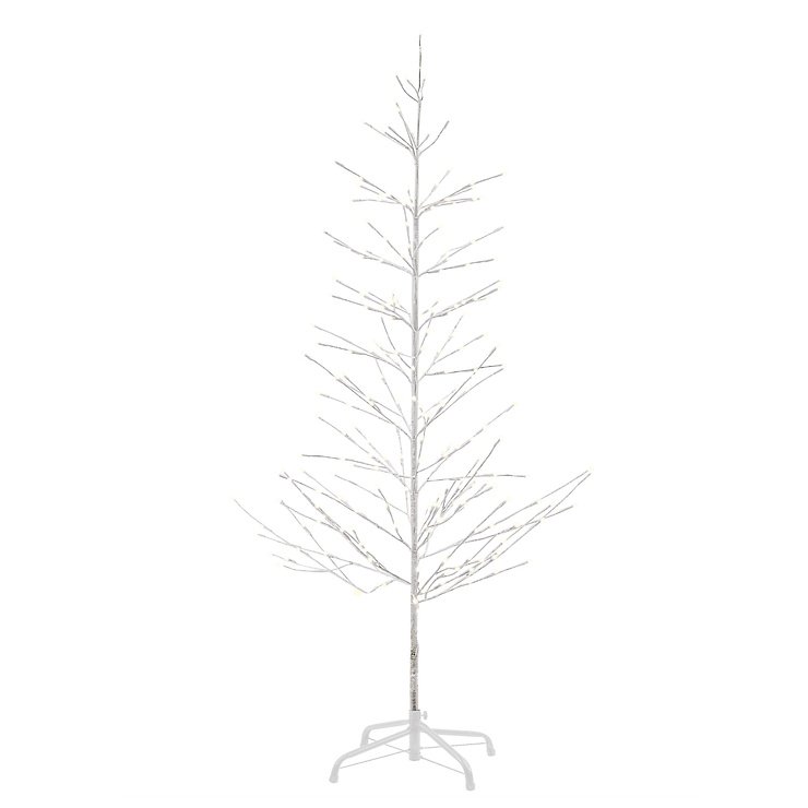 Sirius LED Árbol Isaac Árbol 348 LED blanco cálido 210cm blanco al aire libre - Thumbnail 3