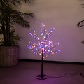 Albero LED Sirius Rasmus 180 LED con cambio di colore, 90 cm, nero - Thumbnail 2