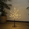 Albero LED Sirius Rasmus 180 LED con cambio di colore, 90 cm, nero - Thumbnail 1