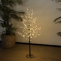 Albero LED Sirius Rasmus 290 LED con cambio di colore, 1,2 m, nero - Thumbnail 3