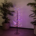 Albero LED Sirius Rasmus 460 LED con cambio di colore, 1,5 m, nero - Thumbnail 2