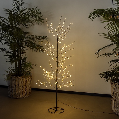 Sirius LED-Baum Rasmus 460 LED Farbwechsel 1,5 m schwarz