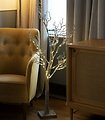 Sirius LED-Baum Tora Tree 100 LED warmweiß innen 120 cm braun - Thumbnail 1