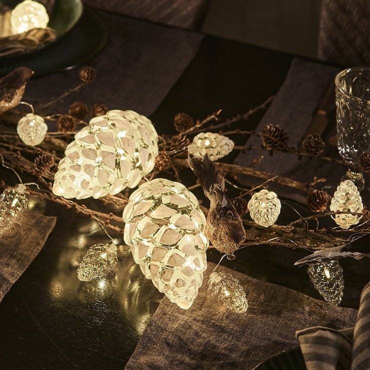 Pendente di luce Sirius Cono Celina Cono in vetro 16 LED all'interno 12 cm bianco - Thumbnail 3