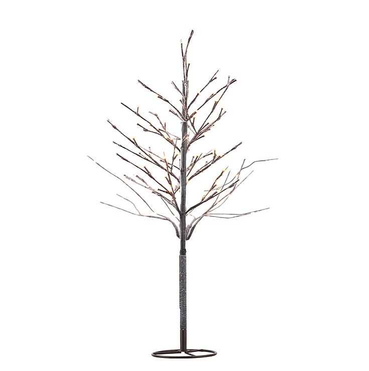 Sirio Árbol LED Árbol de Alex 160 LED blanco cálido al aire libre 120 cm - Thumbnail 1