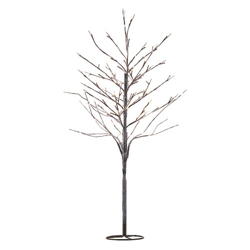 Sirius LED Baum Alex Tree beschneit 240 LED warmweiß 180cm braun