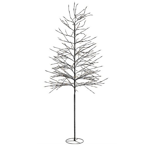 Sirius LED Baum Alex Tree beschneit 480 LED warmweiß 210 cm braun