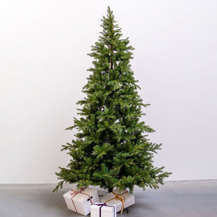 Albero Sirius LED Albero Eric 680 LED bianco caldo 2,4 m per esterni  - Thumbnail 1