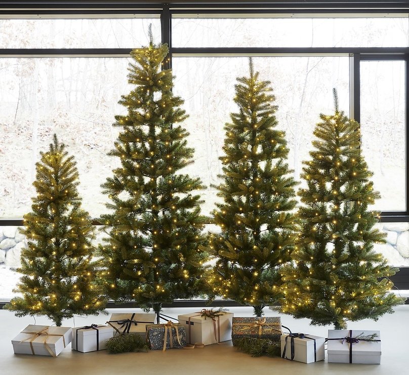 Sirius LED Tree Elton Tree 312 LED blanc chaud 2,4 m extérieur - Thumbnail 2